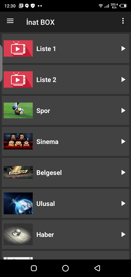 Inat Box Spor Bölümü